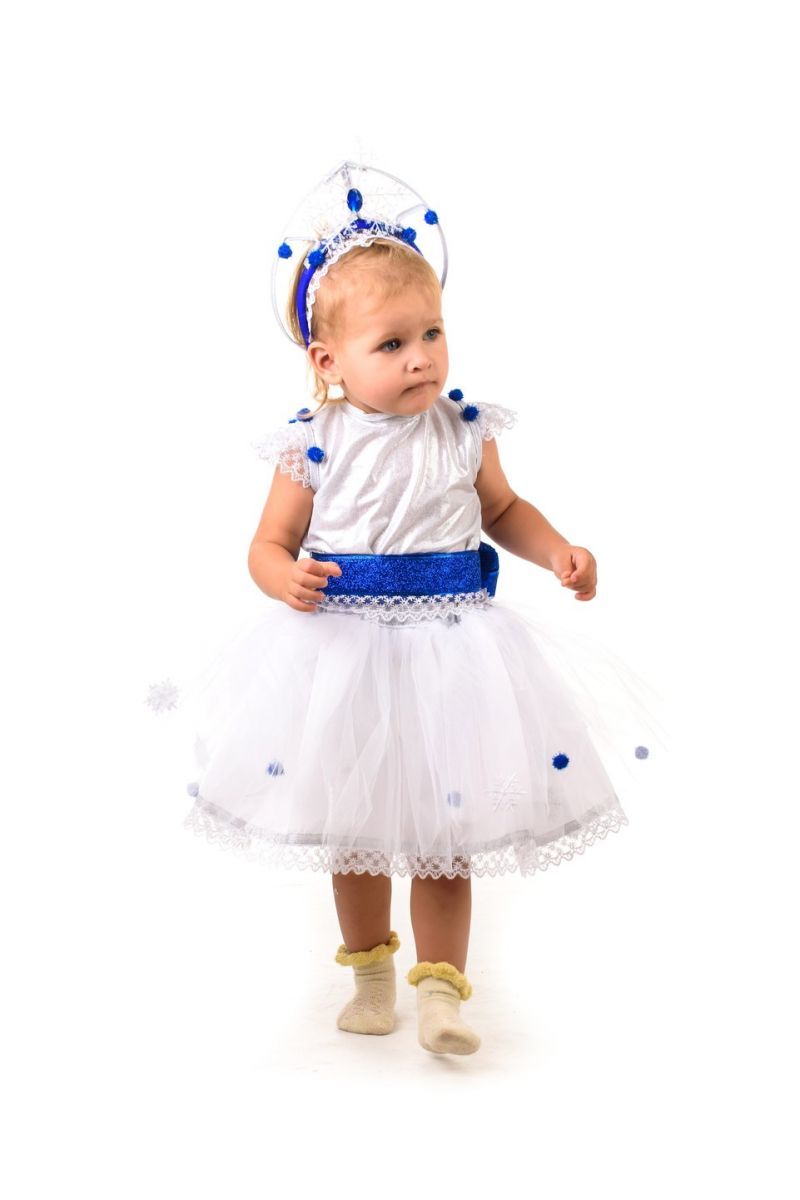 Масочка - Сніжинка «Крихітка» карнавальний костюм для малюка / фото №1390