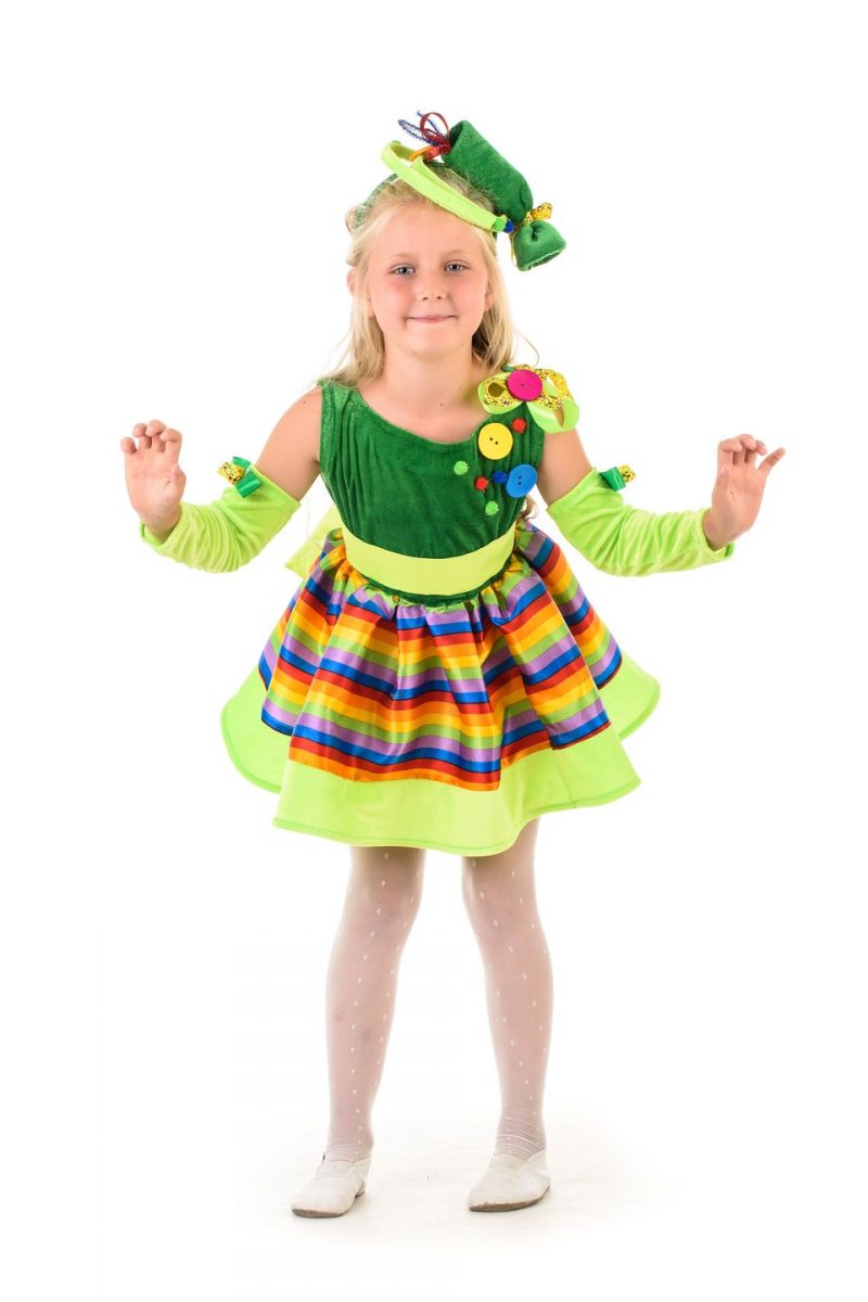 Масочка - Цукерка-хлопушка «Шкодниця» карнавальний костюм для дівчинки / фото №1411