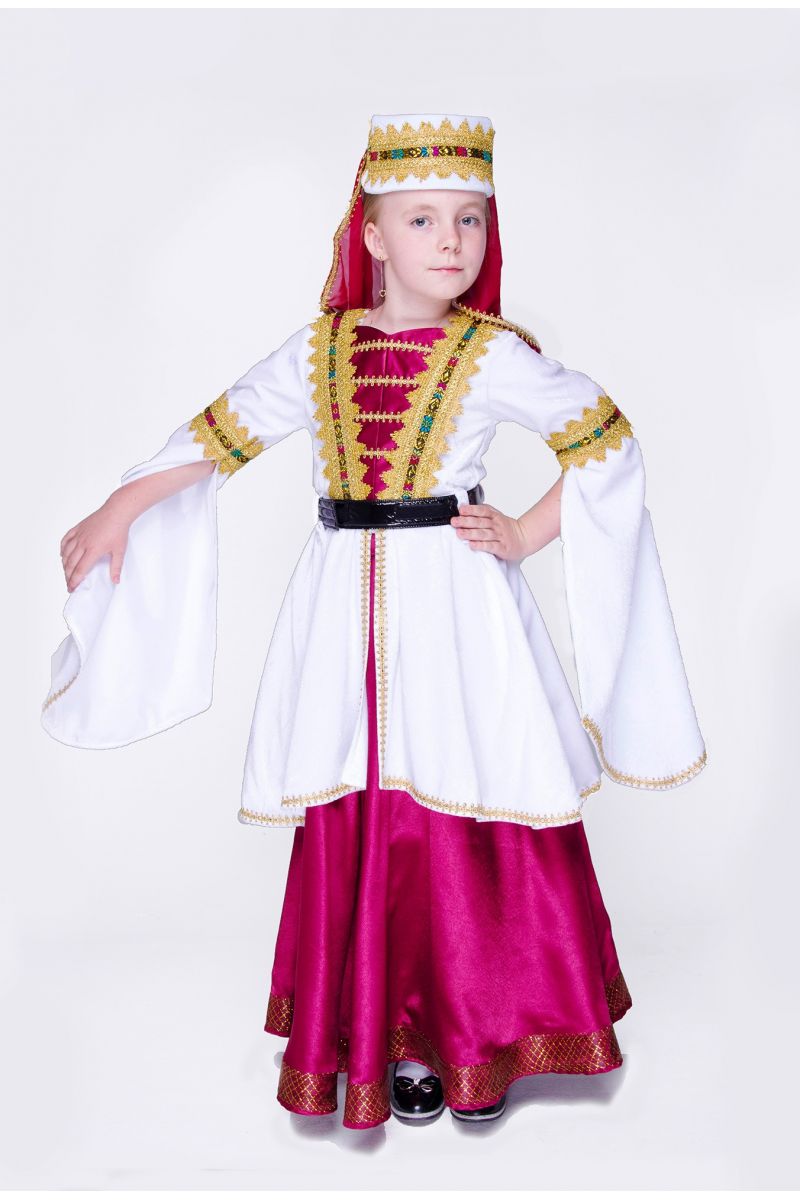 Масочка - Грузинка. Национальный костюм для девочки / фото №1431