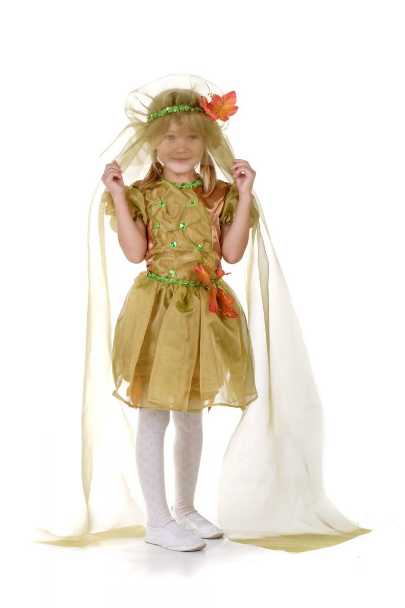 «Осенний листик» карнавальный костюм для девочки