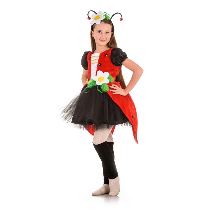 Масочка - Божья коровка «Кокетка» карнавальный костюм для девочки / фото №1464