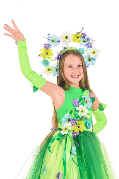 Весна «Неженка» карнавальный костюм для девочки