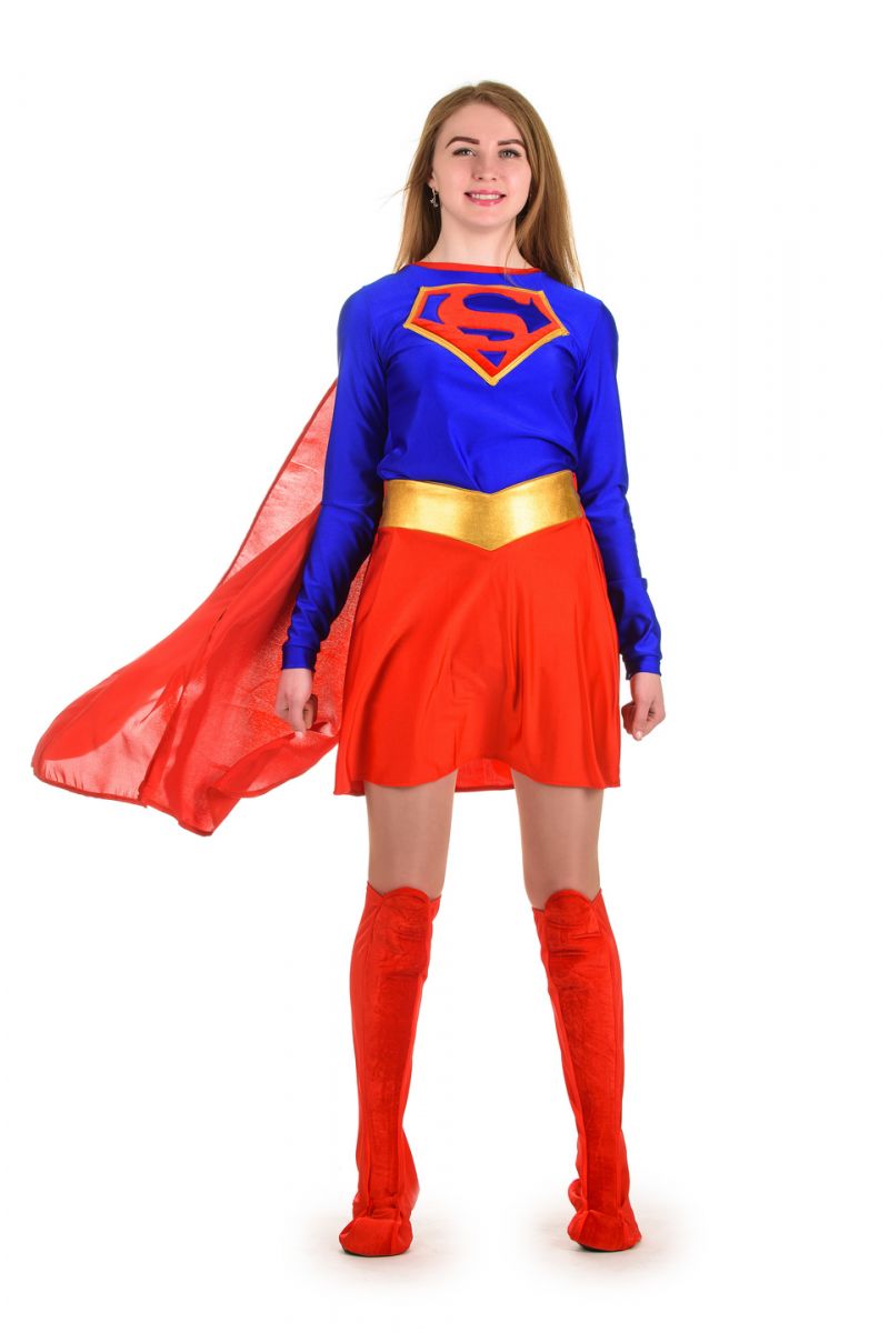 «Superwoman» карнавальный костюм для взрослых