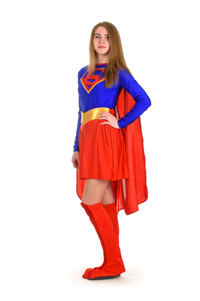 Масочка - «Superwoman» карнавальный костюм для взрослых / фото №1506