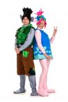 Тролль «Розочка» карнавальный костюм для взрослых - 1509