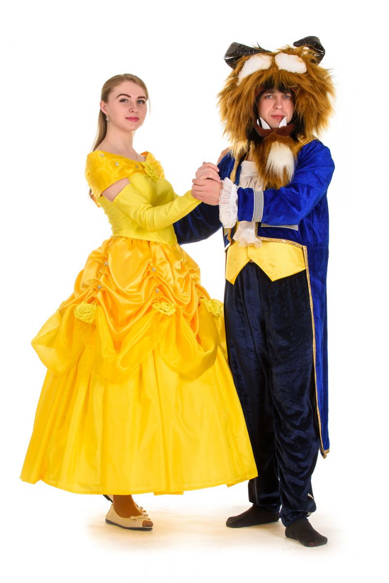Масочка - «Белль» карнавальный костюм для взрослых / фото №1517