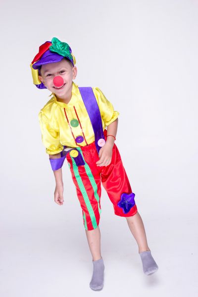 «Клоун Бім Бом» карнавальний костюм для хлопчика