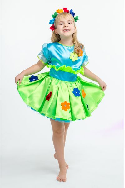 «Букет цветов» карнавальный костюм для девочки