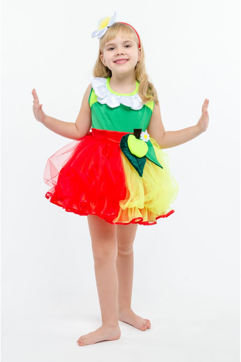 Яблочко «Румяное» карнавальный костюм для девочки