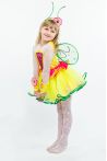 Бабочка «Лимонница» карнавальный костюм для девочки - 1606