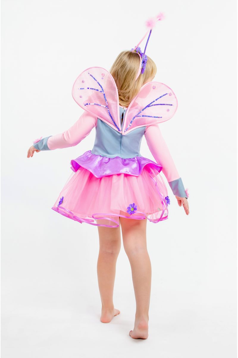 Масочка - Бабочка «Розовая» карнавальный костюм для девочки / фото №1614