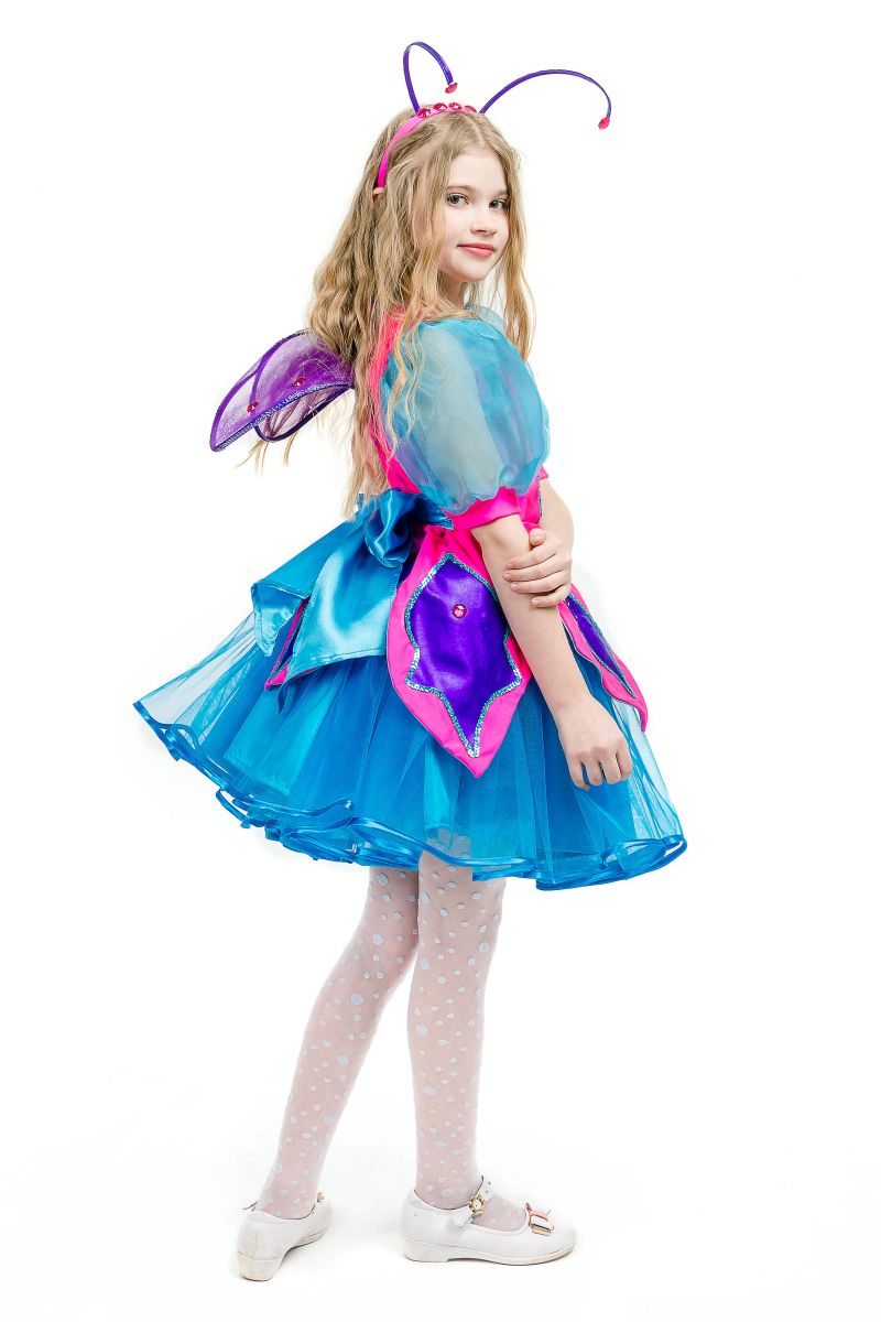 Масочка - Бабочка «Волшебница» карнавальный костюм для девочки / фото №1632
