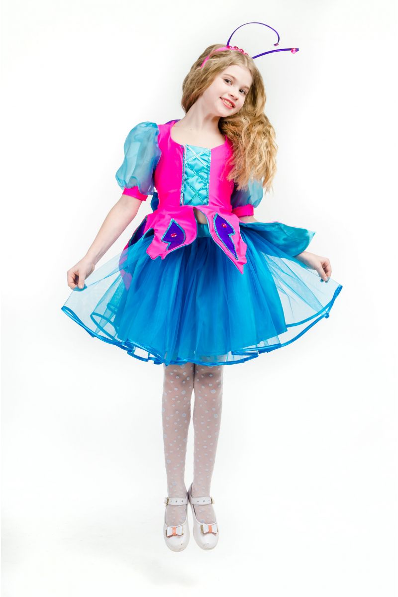 Масочка - Бабочка «Волшебница» карнавальный костюм для девочки / фото №1633