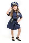 «Полицейская девочка» карнавальный костюм для девочки - 1640