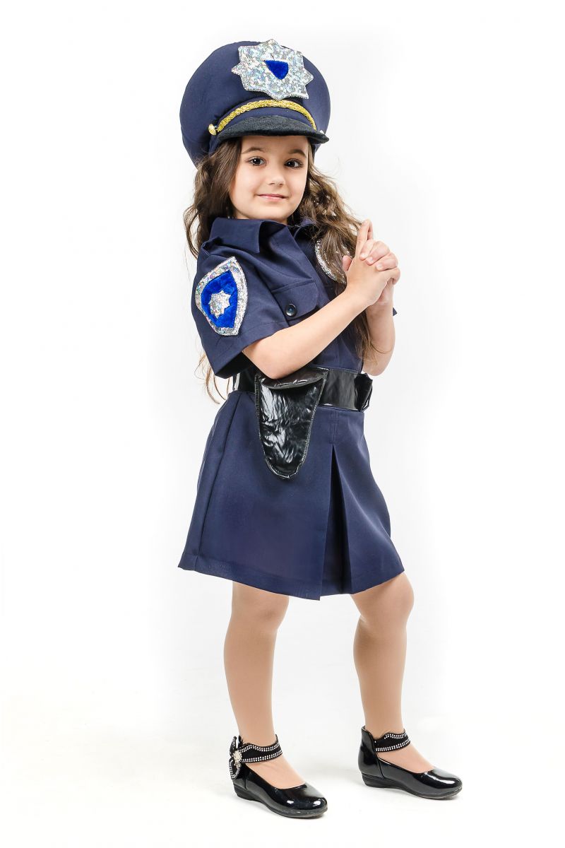 Масочка - «Полицейская девочка» карнавальный костюм для девочки / фото №1642