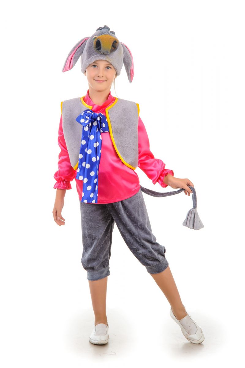Масочка - «Ослик Иа» карнавальный костюм для мальчика / фото №1654