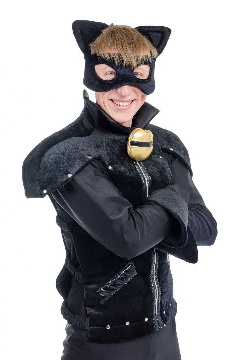 Масочка - « Супер Кот » карнавальный костюм для взрослых / фото №1717