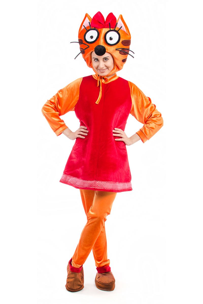 Масочка - Кошечка «Карамелька» карнавальный костюм для взрослых / фото №1733