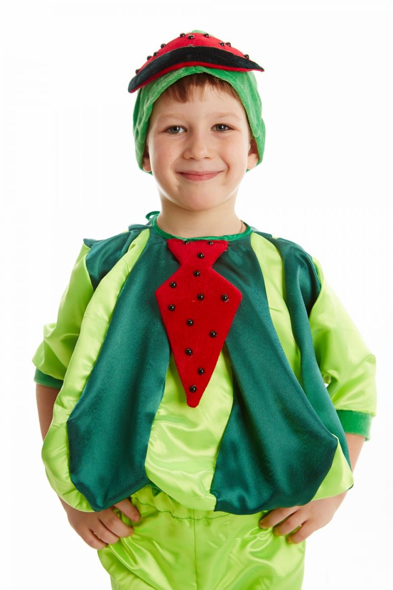 Масочка - «Арбуз» карнавальный костюм для мальчика / фото №179