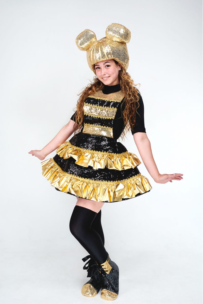 Масочка - Кукла LOL «Королева Пчелка (Queen Bee)» карнавальный костюм для аниматоров / фото №1795