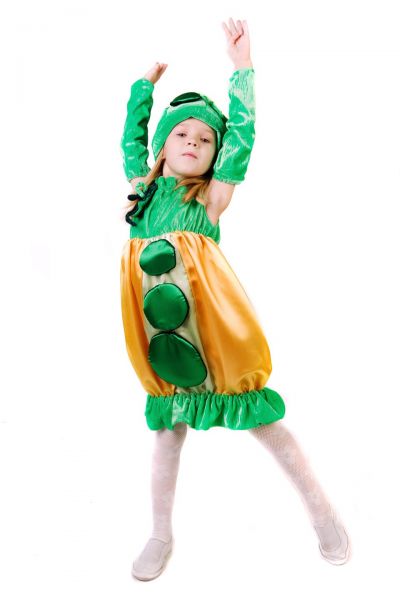 «Квасоля» карнавальний костюм для дівчинки