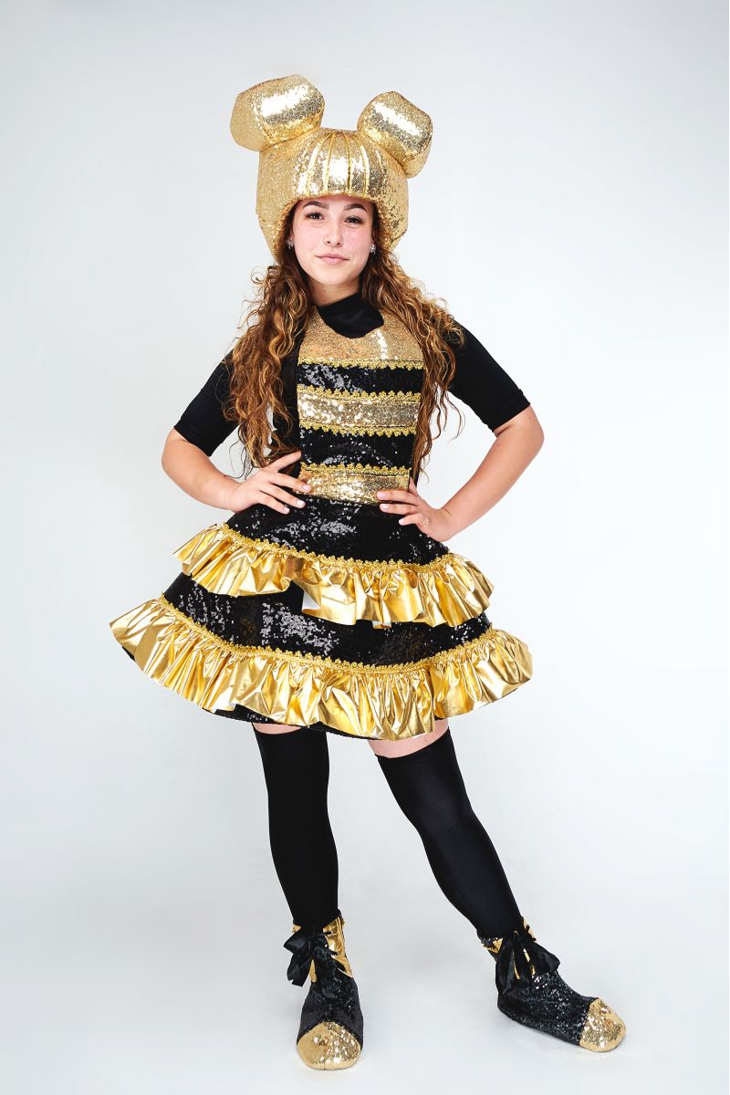 Масочка - Кукла LOL «Королева Пчелка (Queen Bee)» карнавальный костюм для аниматоров / фото №1827