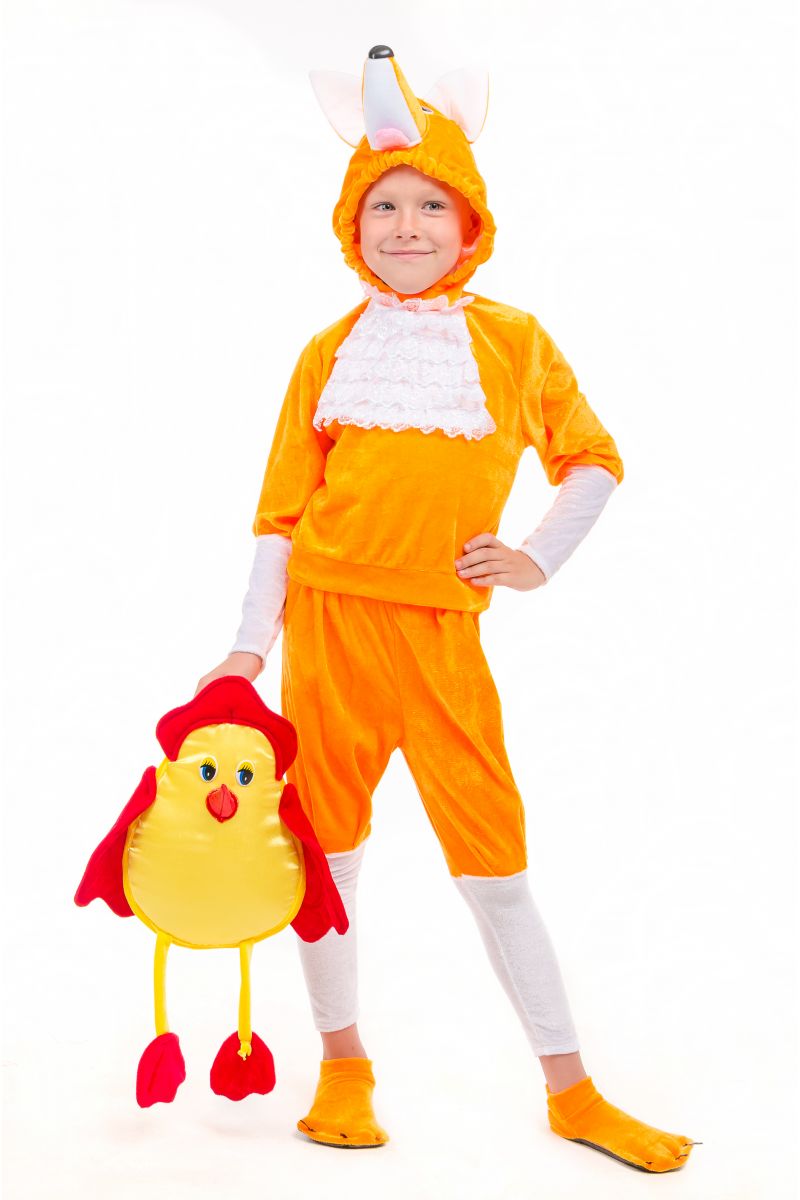 Масочка - Лис «Мисливець» карнавальний костюм для хлопчика / фото №1828