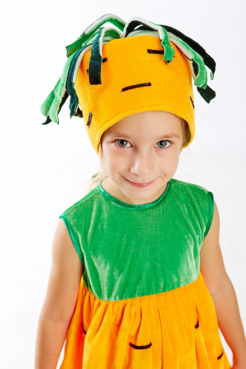 Масочка - «Морковка» карнавальный костюм для девочки / фото №184