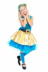 Кукла LOL «Леди Голд Luxe» карнавальный костюм для девочки - 1841