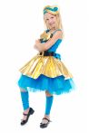 Кукла LOL «Леди Голд Luxe» карнавальный костюм для девочки - 1847