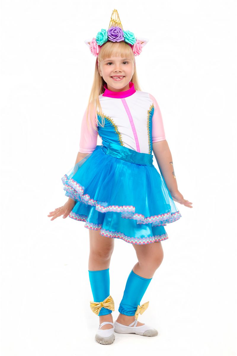 Масочка - Кукла LOL «Единорожка Unicorn» карнавальный костюм для девочки / фото №1848