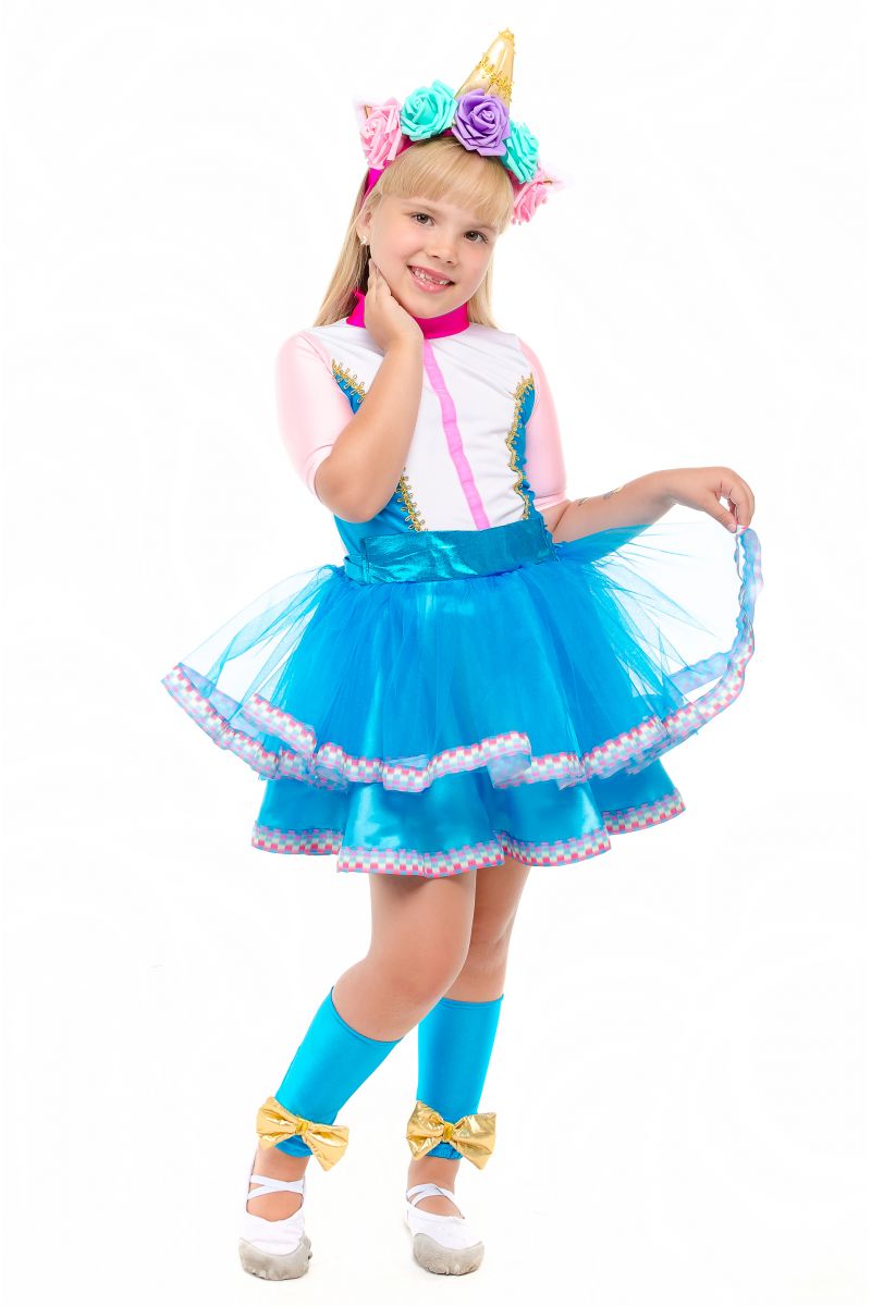 Масочка - Кукла LOL «Единорожка Unicorn» карнавальный костюм для девочки / фото №1850