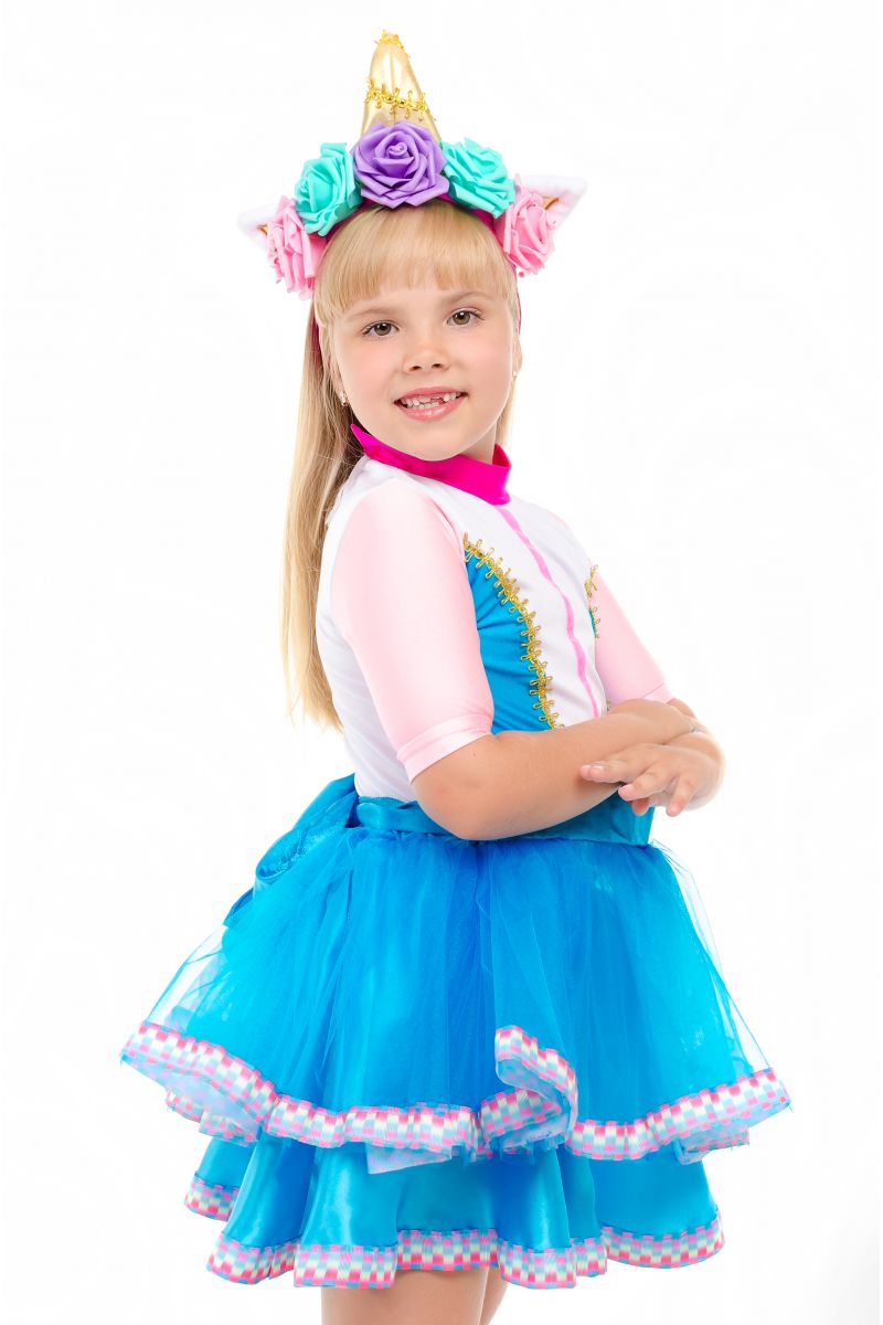 Масочка - Кукла LOL «Единорожка Unicorn» карнавальный костюм для девочки / фото №1852