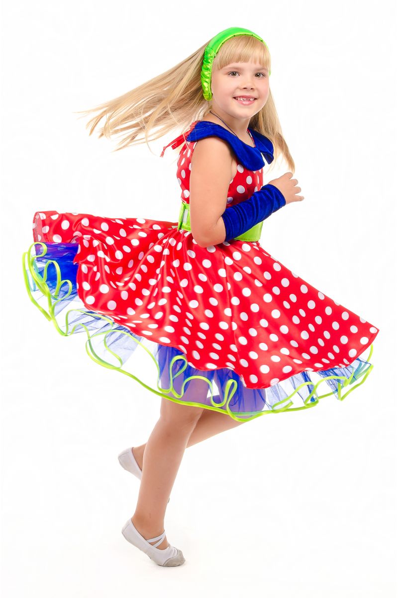 Масочка - «Стиляга» карнавальный костюм для девочки / фото №1882