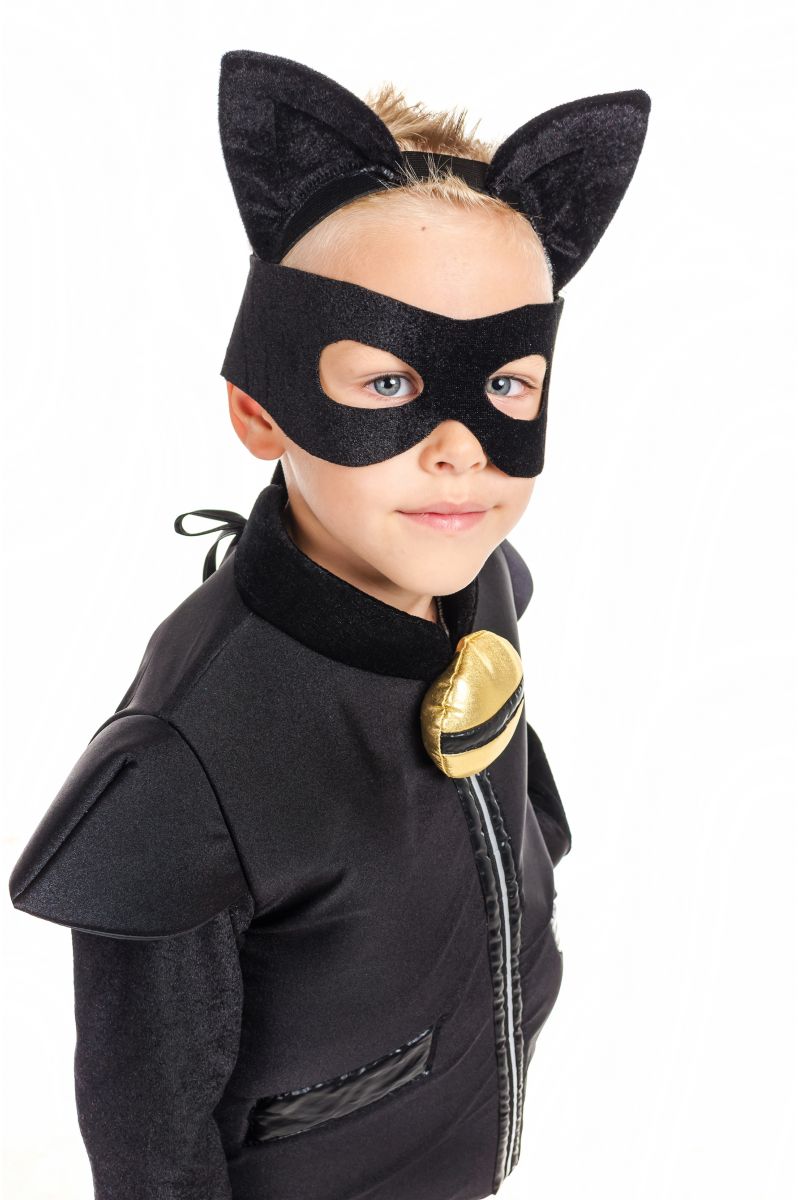 Масочка - «Супер Кот» карнавальный костюм для мальчика / фото №1915
