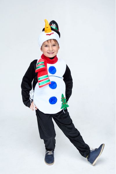 «Снеговик» карнавальный костюм для мальчика
