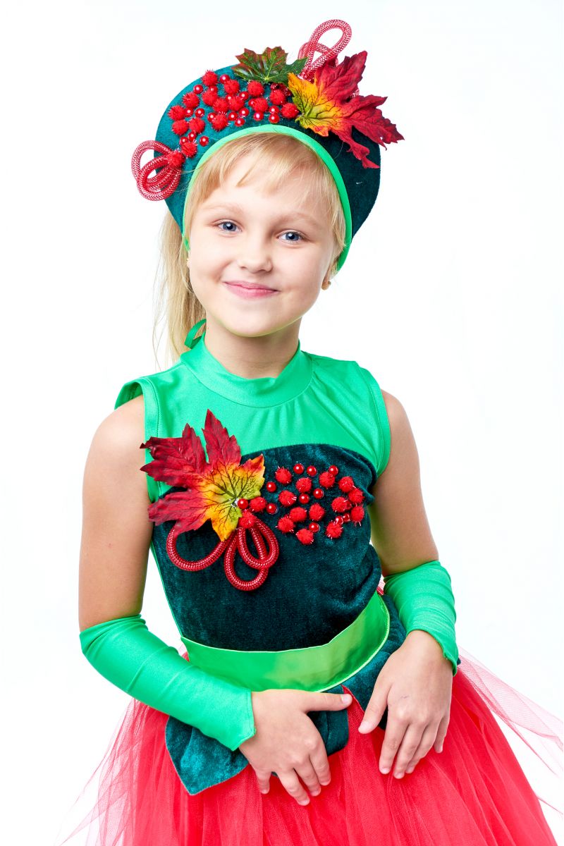 Масочка - «Калина-рябина» карнавальный костюм для девочки / фото №2017