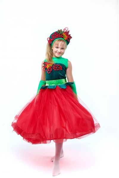 «Калина-горобина» карнавальний костюм для дівчинки
