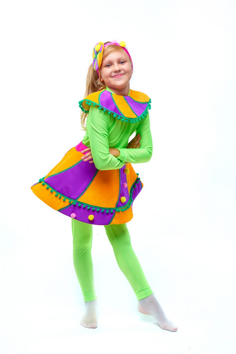Масочка - Конфетка «Карамелька» карнавальный костюм для девочки / фото №2035