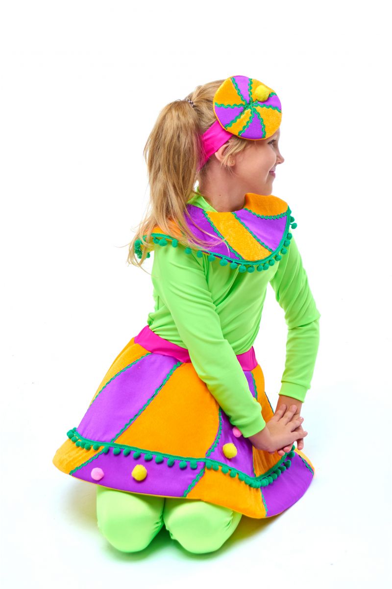 Масочка - Конфетка «Карамелька» карнавальный костюм для девочки / фото №2037