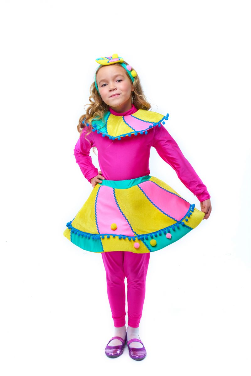Масочка - Конфетка «Зефирка» карнавальный костюм для девочки / фото №2051