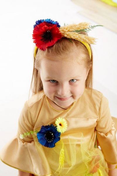 «Пшеничка» карнавальний костюм для дівчинки