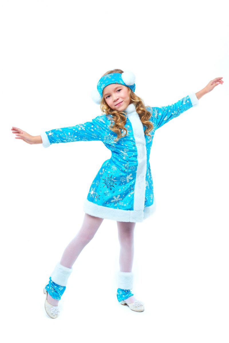«Снегурочка» карнавальный костюм для девочки