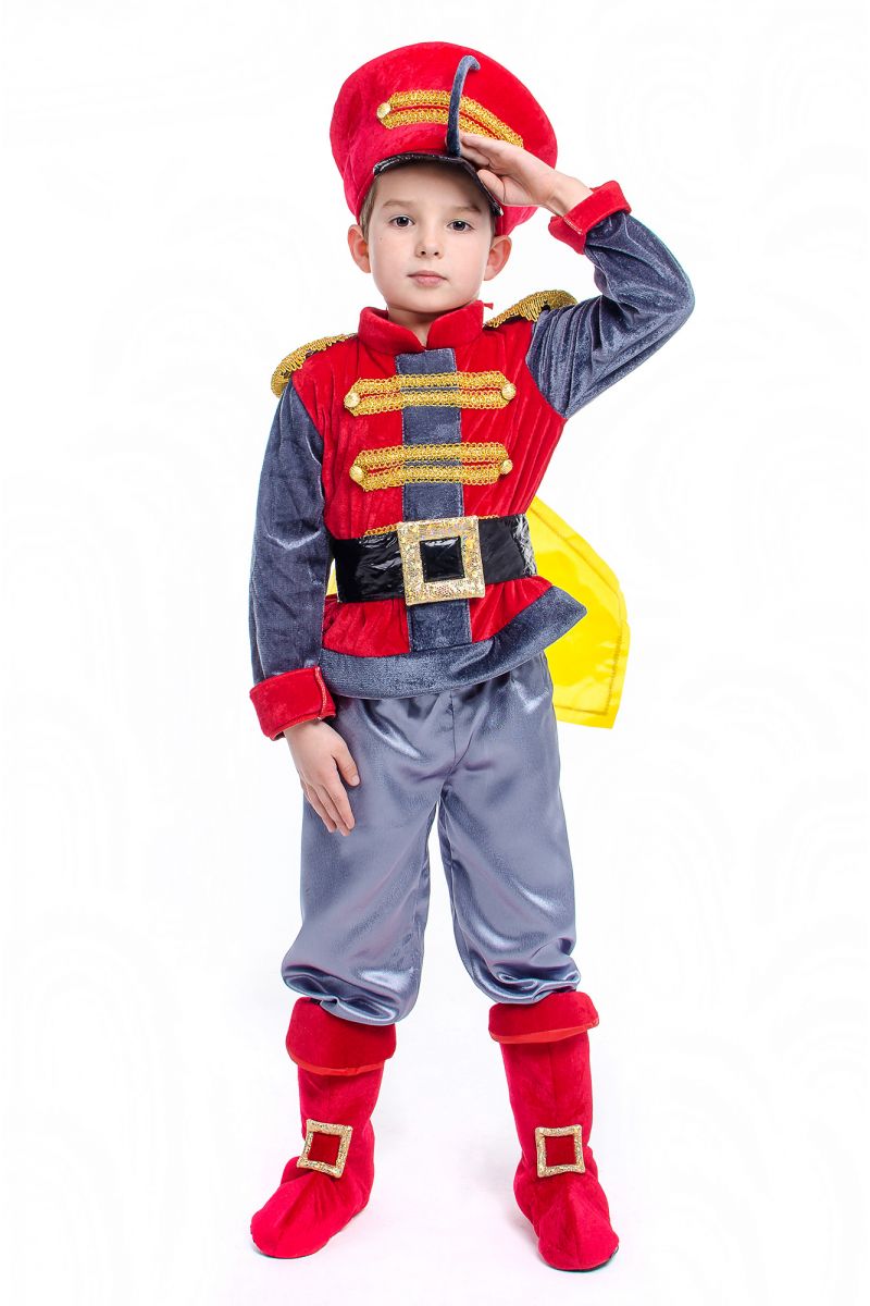 Масочка - «Комарик-гусарик» карнавальный костюм для мальчика / фото №2143