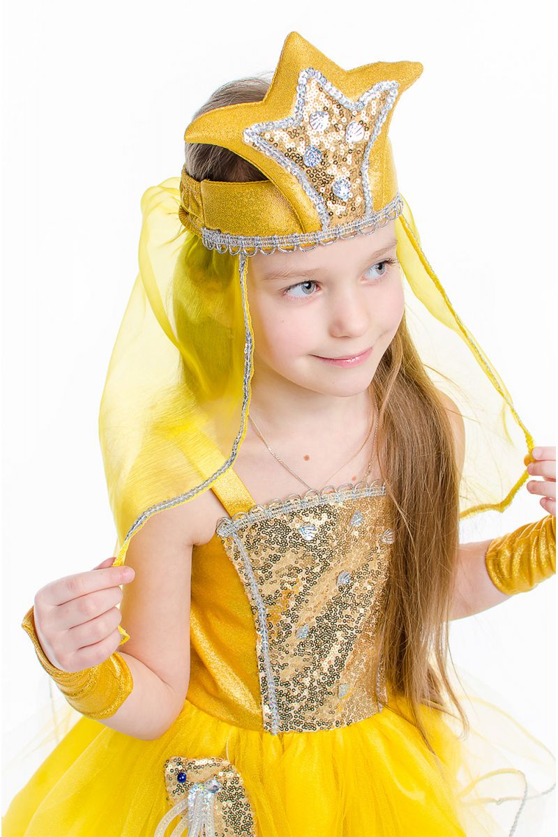 Масочка - «Золотая рыбка» карнавальный костюм для девочки / фото №2169