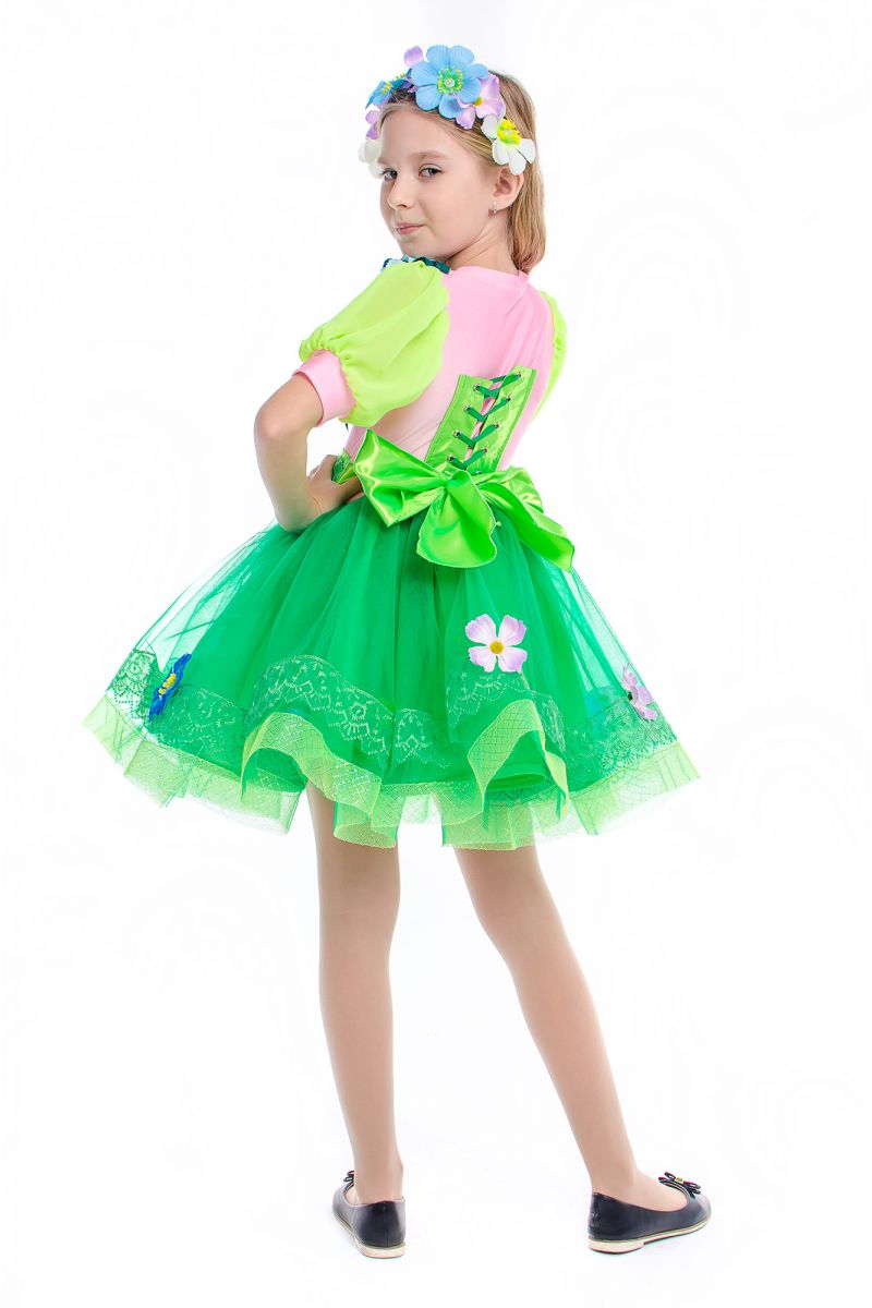Масочка - «Весна» карнавальный костюм для девочки / фото №2191