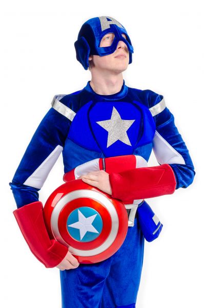 Капитан Америка «Captain America» карнавальный костюм для взрослых