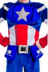 Капитан Америка «Captain America» карнавальный костюм для взрослых - 2199