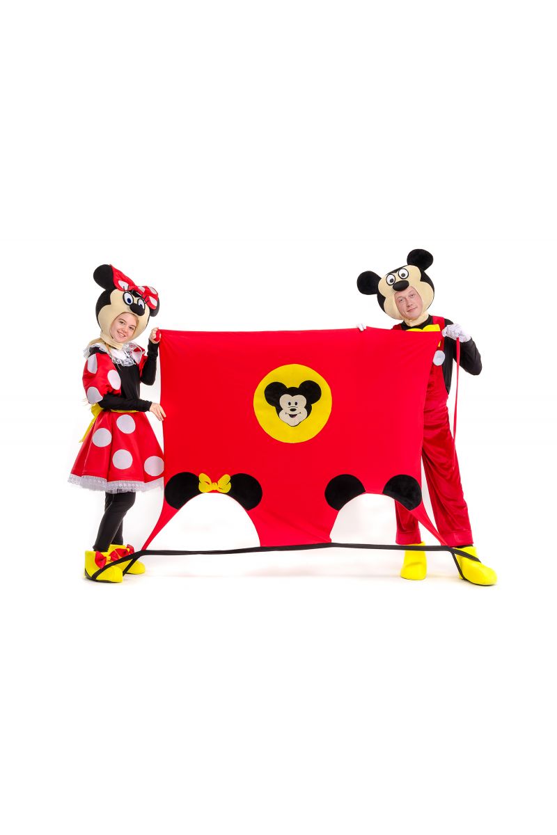 Масочка - Игровой коврик «Микки и Минни Маус» реквизит для аниматоров / фото №2259