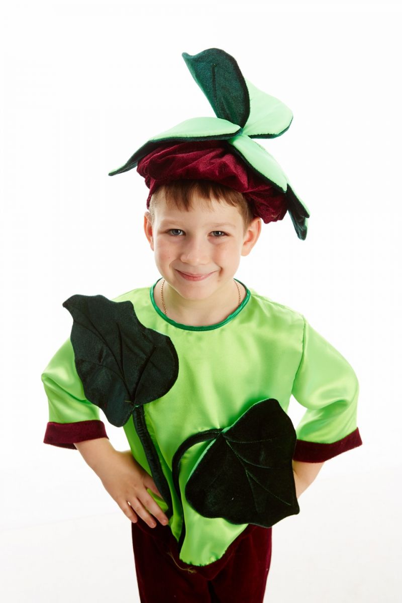 Масочка - «Бурячок» карнавальний костюм для хлопчика / фото №226